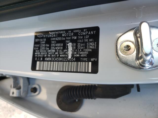 Photo 9 VIN: KM8K3CA59KU224354 - HYUNDAI KONA LIMIT 