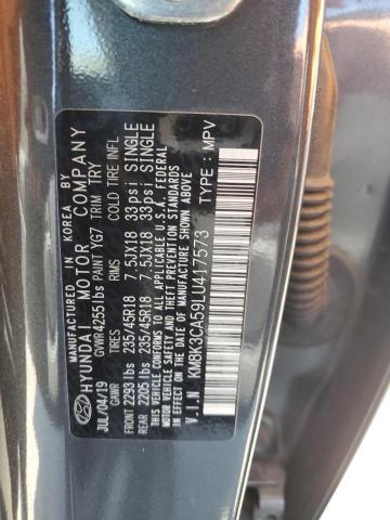 Photo 12 VIN: KM8K3CA59LU417573 - HYUNDAI KONA LIMIT 