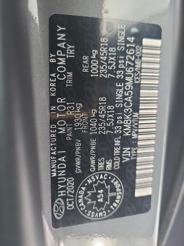 Photo 12 VIN: KM8K3CA59MU672614 - HYUNDAI KONA LIMIT 