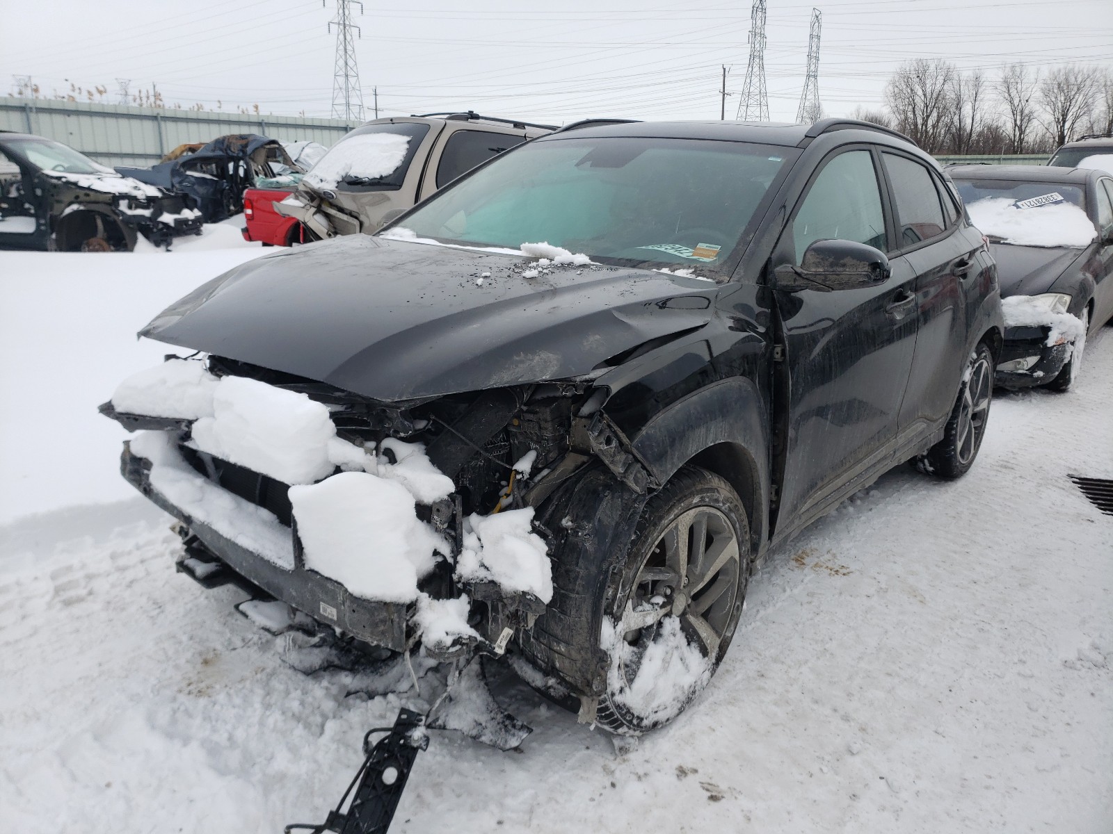 Photo 1 VIN: KM8K3CA5XLU441221 - HYUNDAI KONA LIMIT 