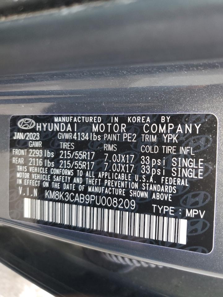 Photo 13 VIN: KM8K3CAB9PU008209 - HYUNDAI KONA 