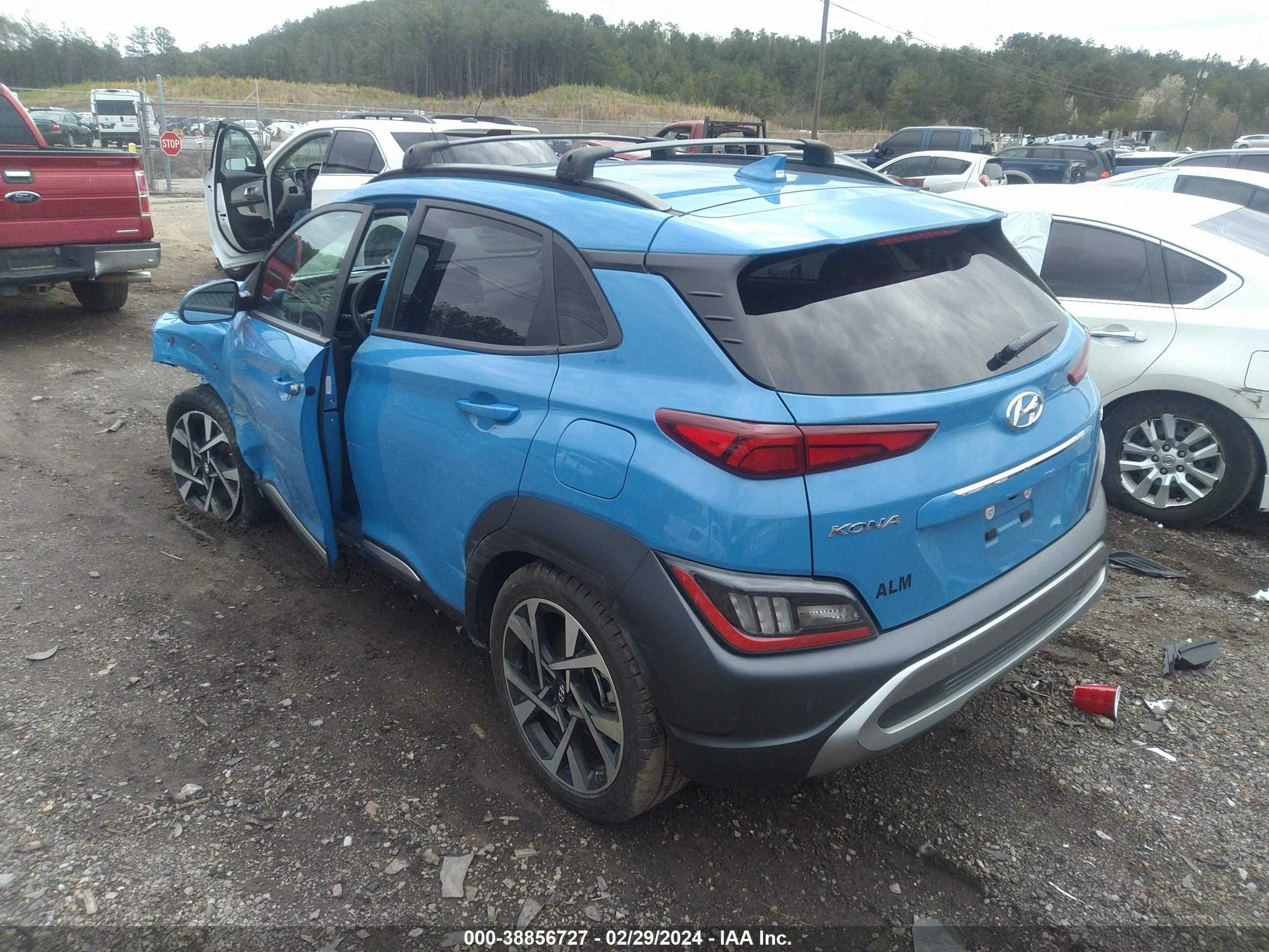 Photo 2 VIN: KM8K53A34PU955029 - HYUNDAI KONA 