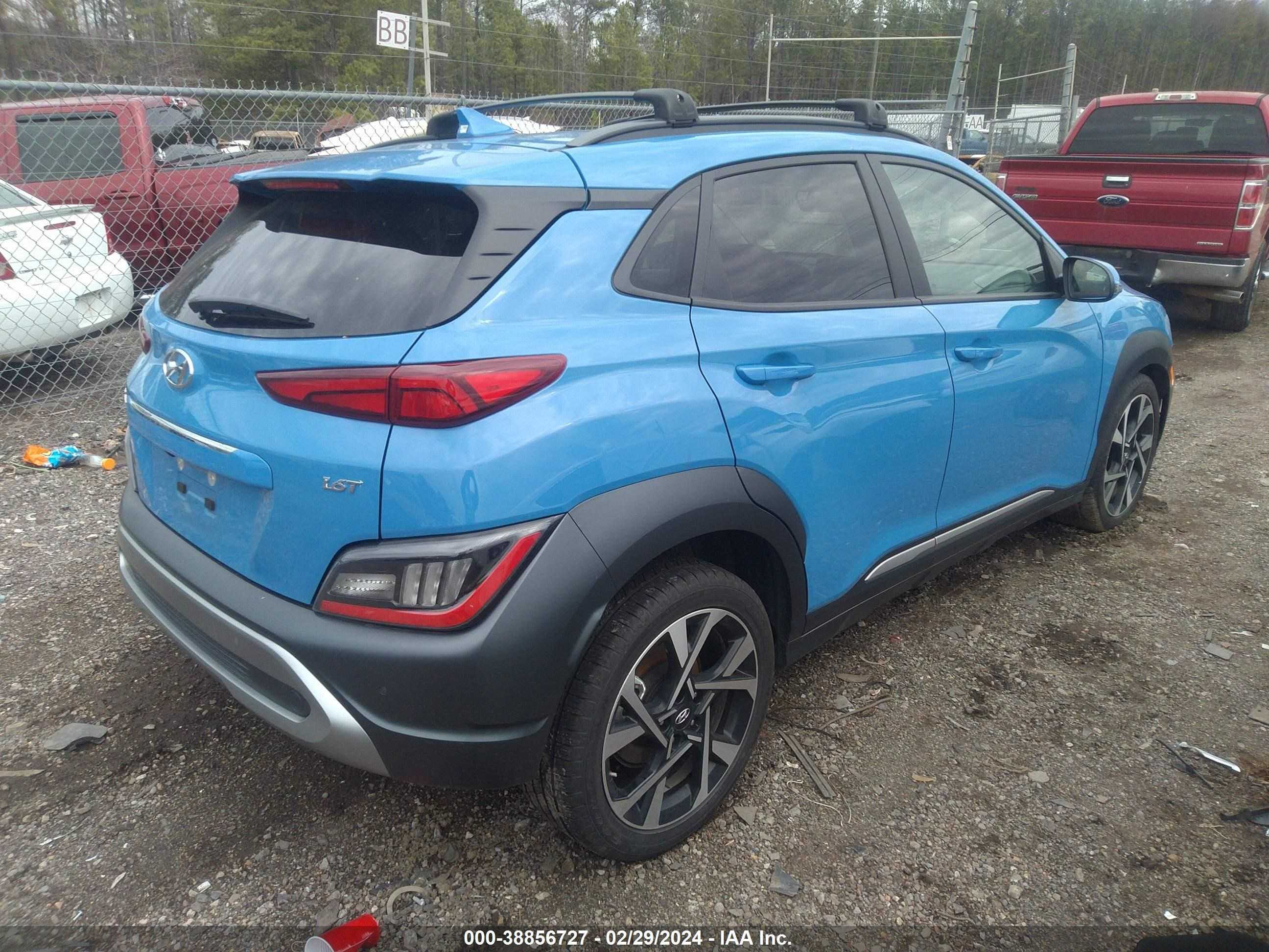 Photo 3 VIN: KM8K53A34PU955029 - HYUNDAI KONA 