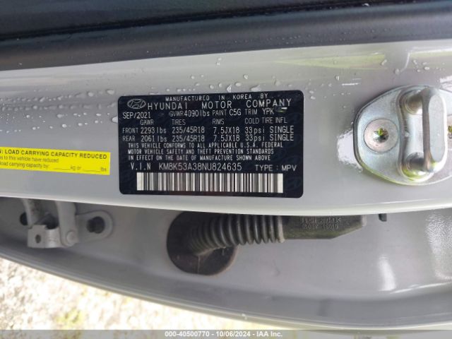 Photo 8 VIN: KM8K53A38NU824635 - HYUNDAI KONA 