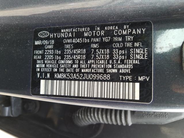 Photo 9 VIN: KM8K53A52JU099688 - HYUNDAI KONA ULTIM 