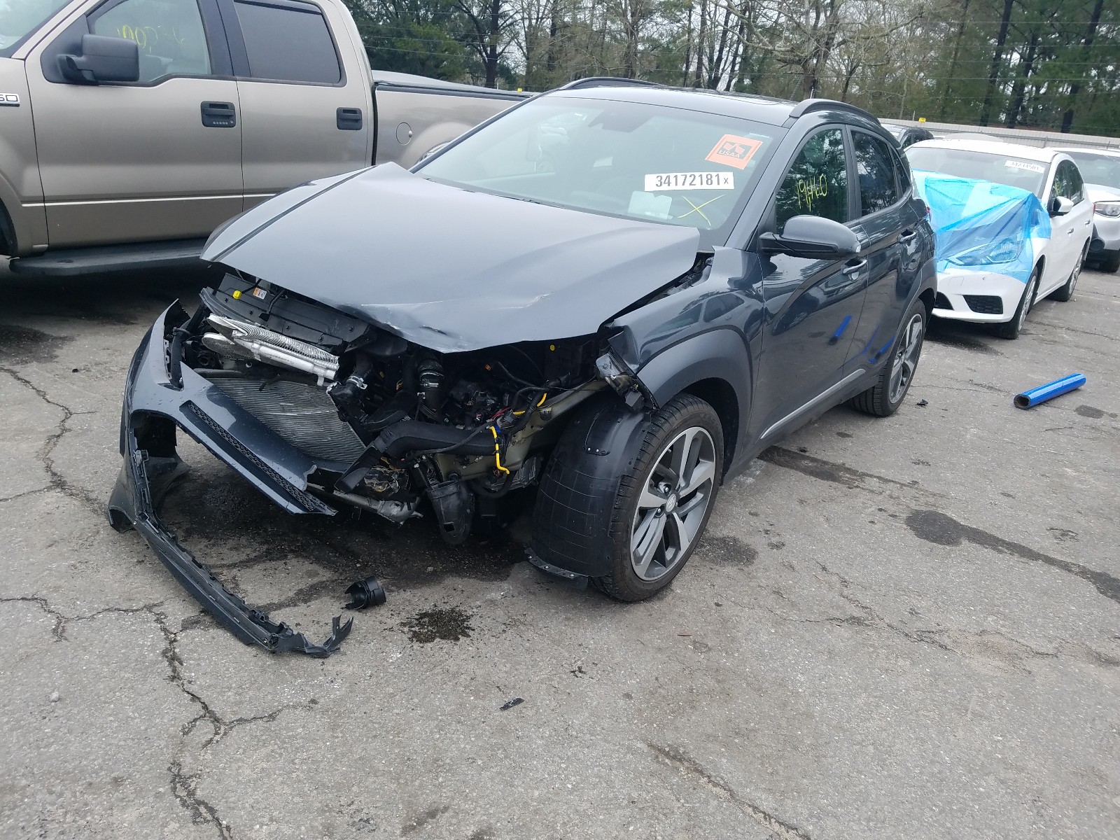 Photo 1 VIN: KM8K53A57JU123600 - HYUNDAI KONA ULTIM 