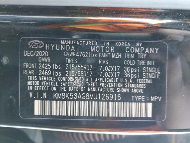 Photo 11 VIN: KM8K53AG8MU126916 - HYUNDAI KONA 