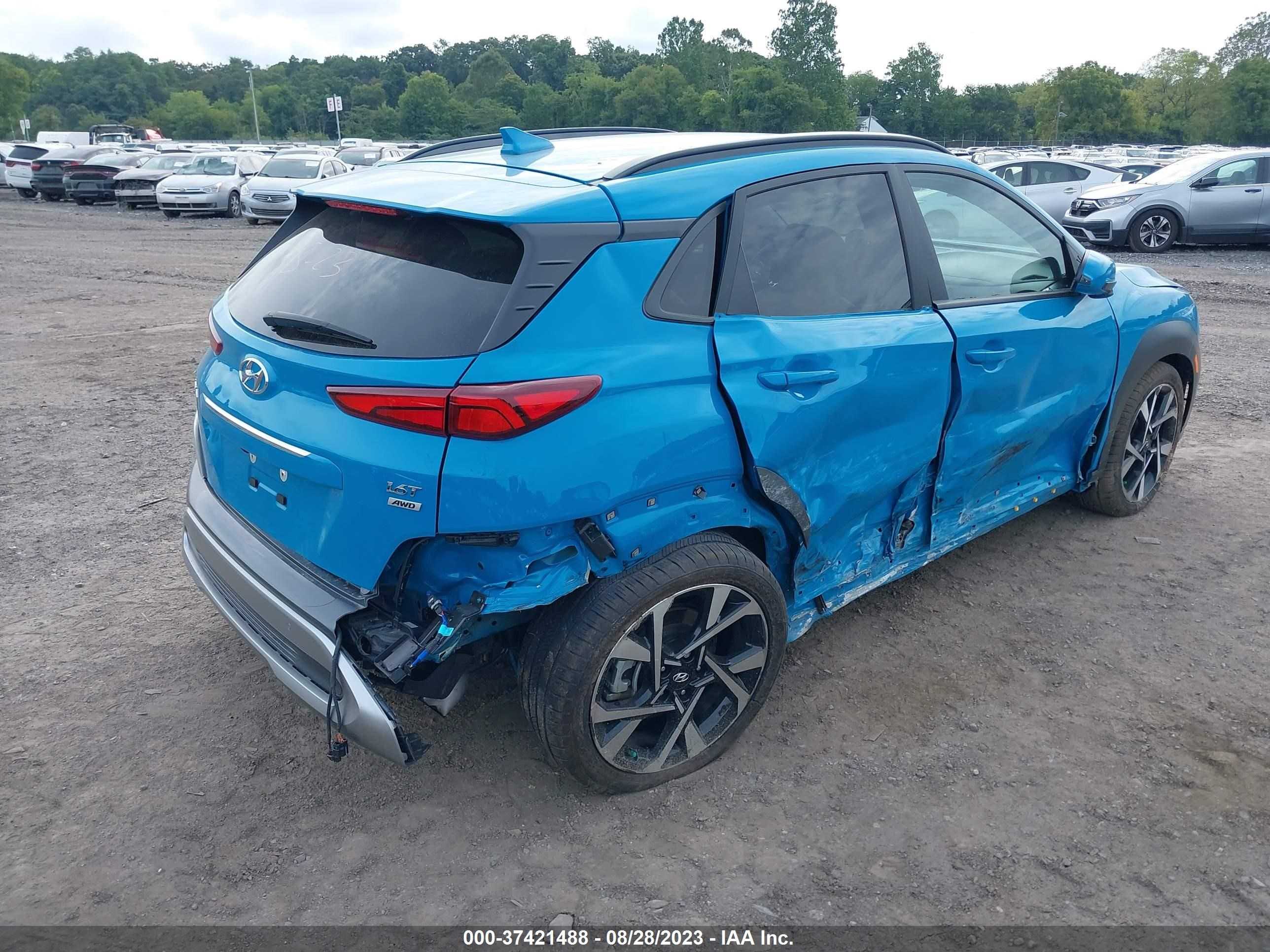 Photo 3 VIN: KM8K5CA30NU912966 - HYUNDAI KONA 