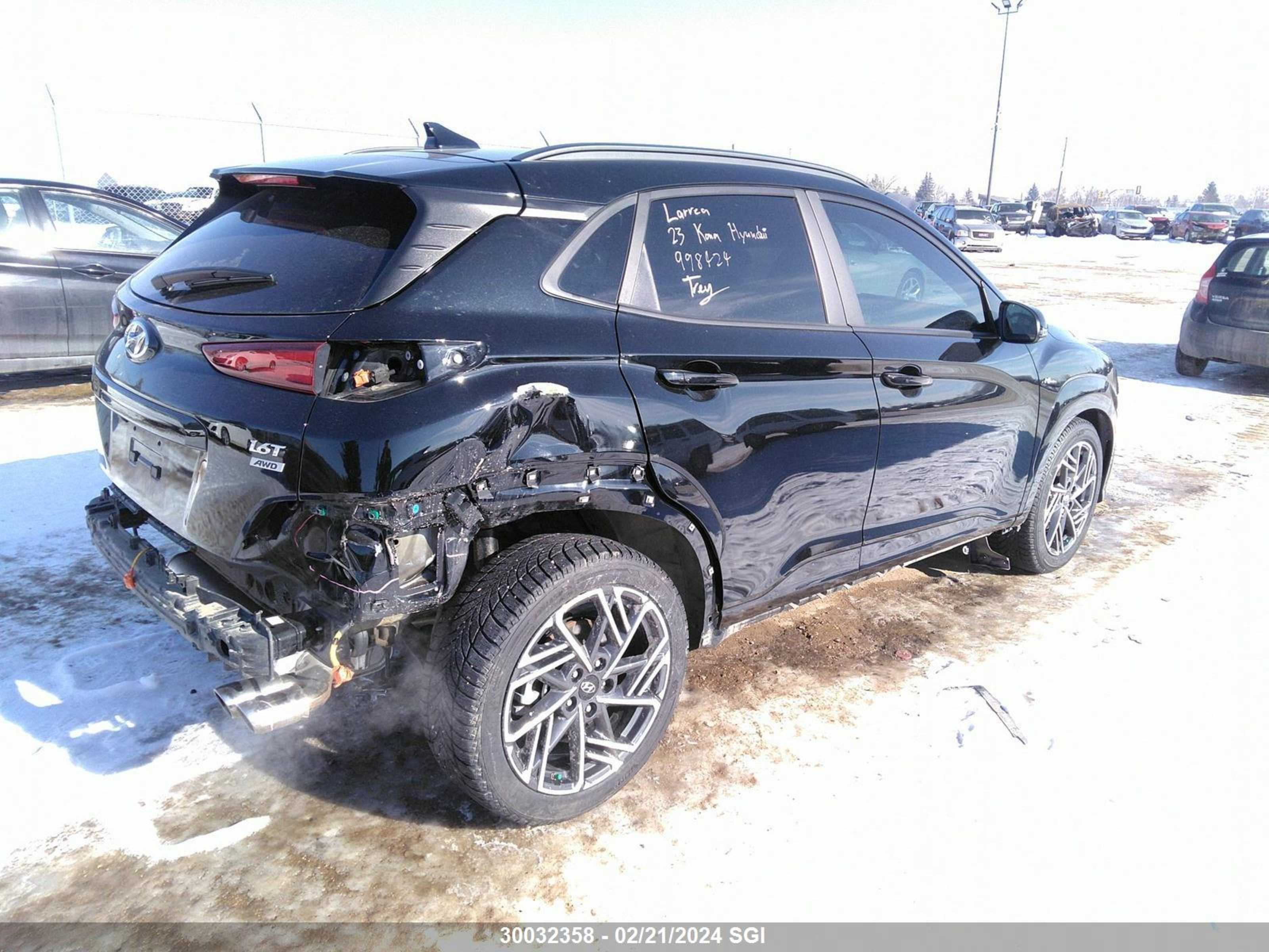 Photo 3 VIN: KM8K5CA34PU989844 - HYUNDAI KONA 