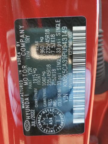 Photo 13 VIN: KM8K5CA39PU943149 - HYUNDAI KONA LIMIT 