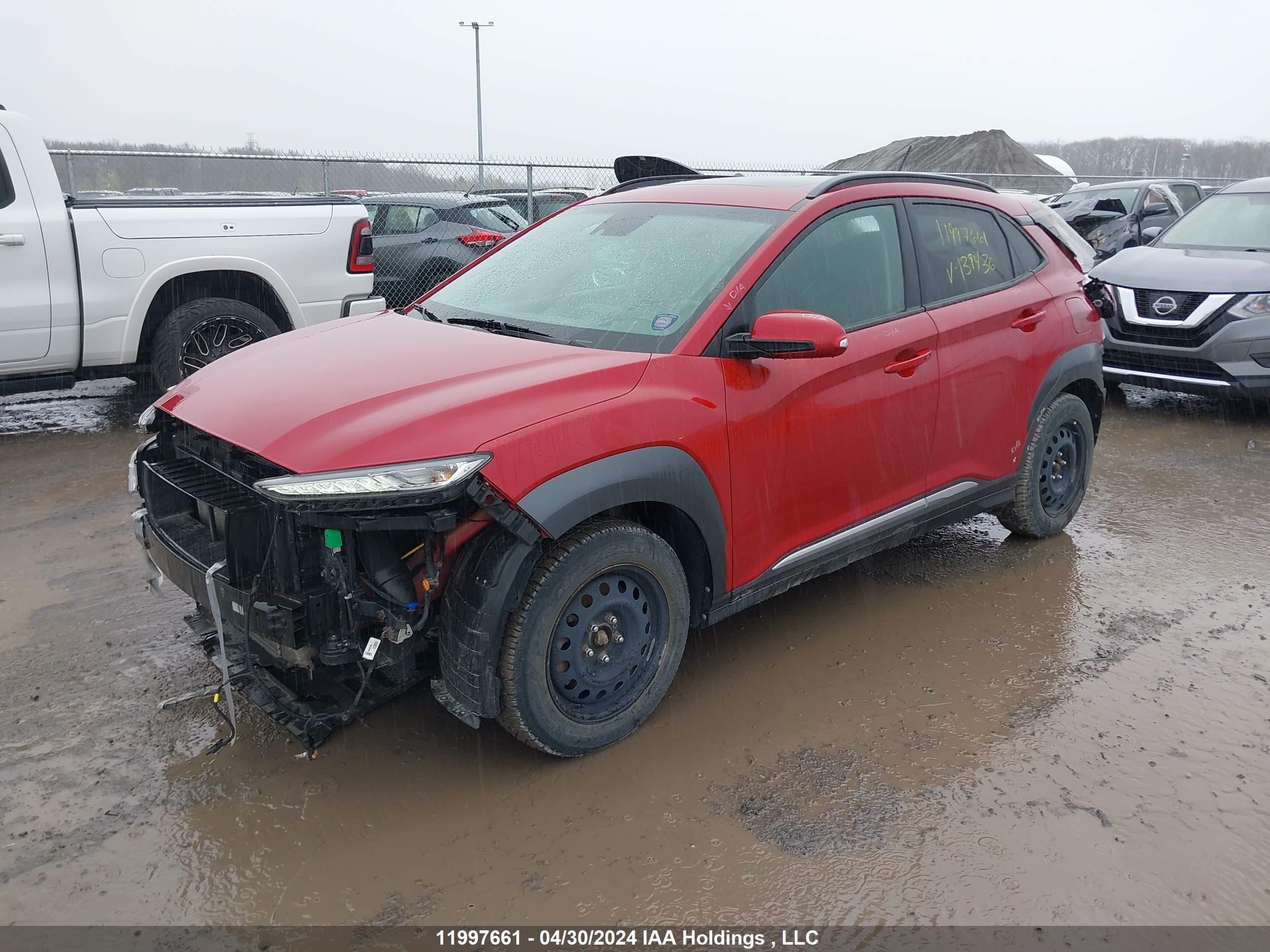 Photo 1 VIN: KM8K5CA51JU139436 - HYUNDAI KONA 