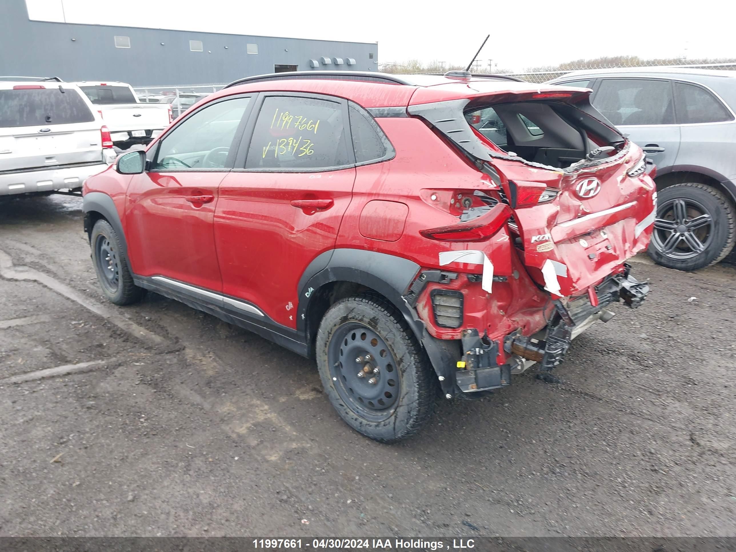 Photo 2 VIN: KM8K5CA51JU139436 - HYUNDAI KONA 