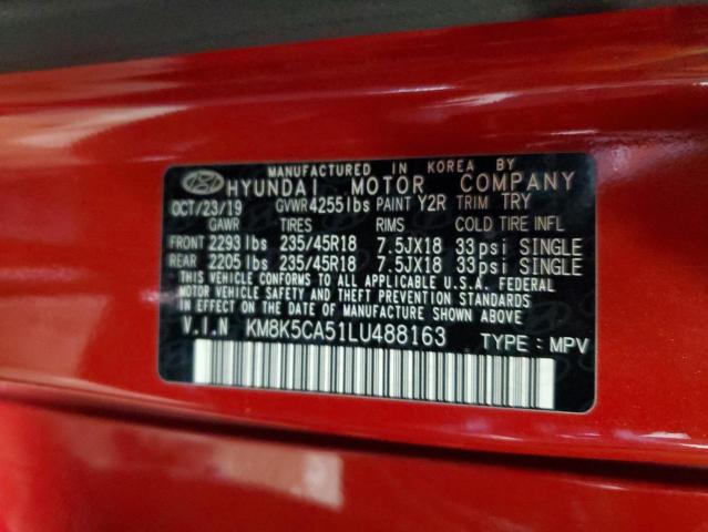 Photo 13 VIN: KM8K5CA51LU488163 - HYUNDAI KONA 