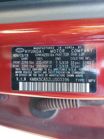 Photo 12 VIN: KM8K5CA52LU503396 - HYUNDAI KONA ULTIM 