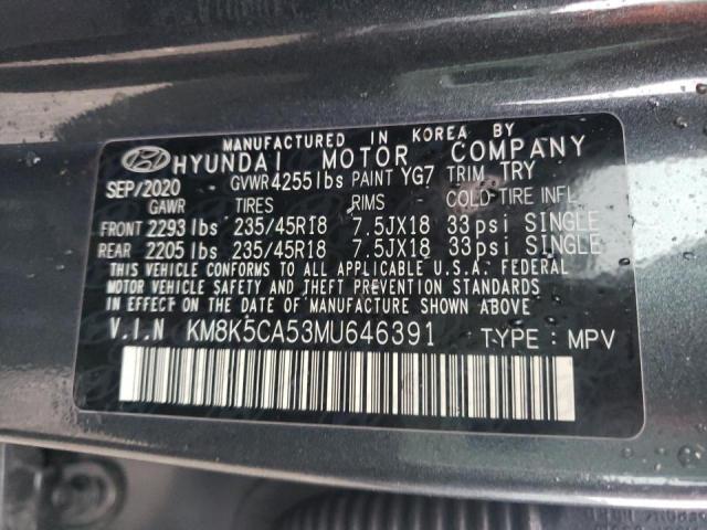 Photo 13 VIN: KM8K5CA53MU646391 - HYUNDAI KONA ULTIM 