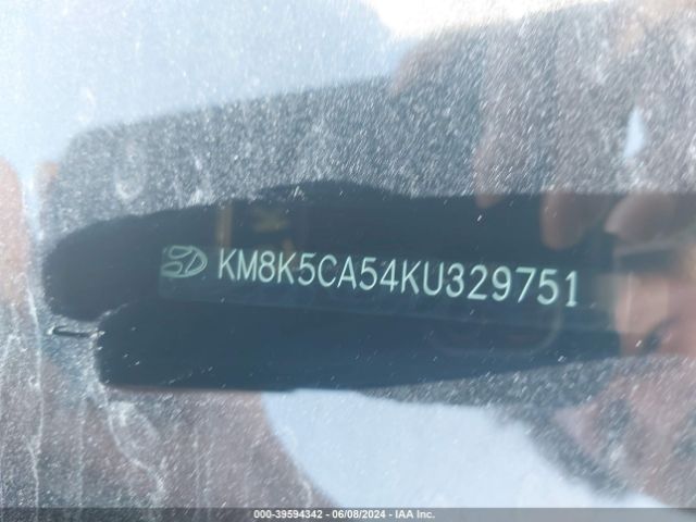 Photo 8 VIN: KM8K5CA54KU329751 - HYUNDAI KONA 