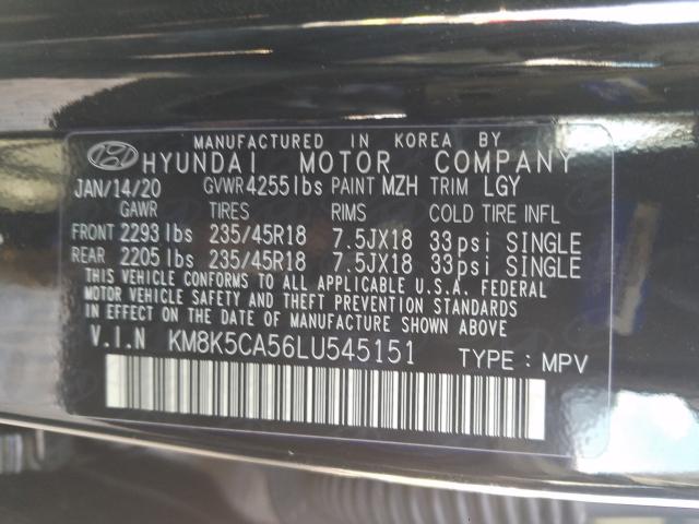 Photo 9 VIN: KM8K5CA56LU545151 - HYUNDAI KONA ULTIM 