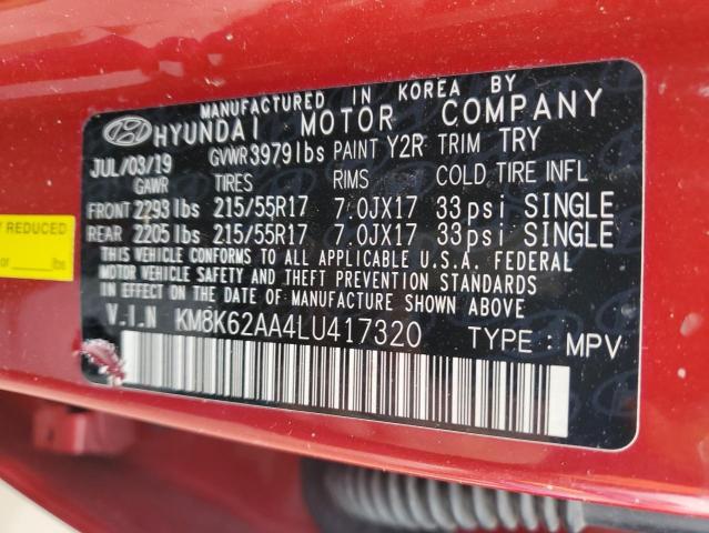 Photo 11 VIN: KM8K62AA4LU417320 - HYUNDAI KONA 