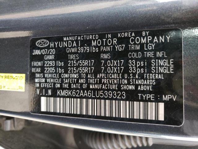 Photo 9 VIN: KM8K62AA6LU539323 - HYUNDAI KONA SEL P 