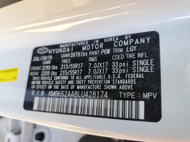 Photo 9 VIN: KM8K62AA8LU428174 - HYUNDAI KONA SEL P 