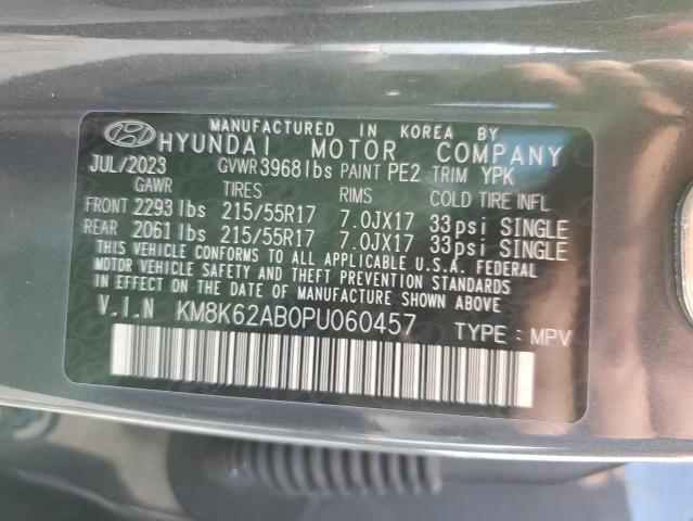 Photo 13 VIN: KM8K62AB0PU060457 - HYUNDAI KONA SEL 