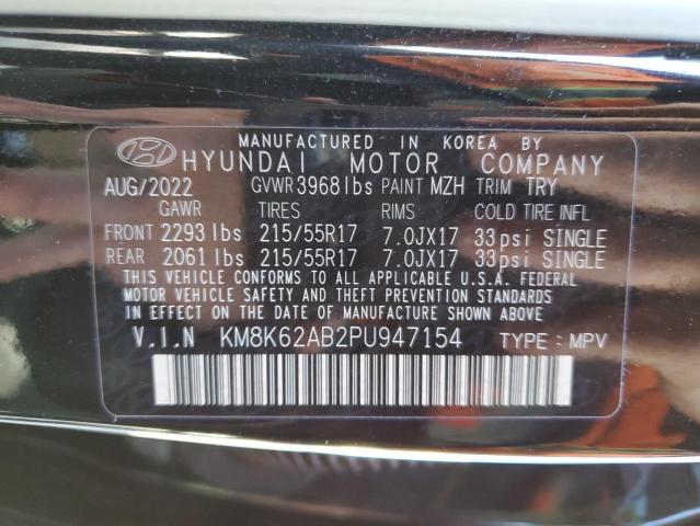 Photo 11 VIN: KM8K62AB2PU947154 - HYUNDAI KONA 