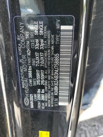 Photo 12 VIN: KM8K62AB3NU758865 - HYUNDAI KONA 