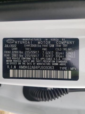 Photo 13 VIN: KM8K62AB4PU939363 - HYUNDAI KONA SEL 