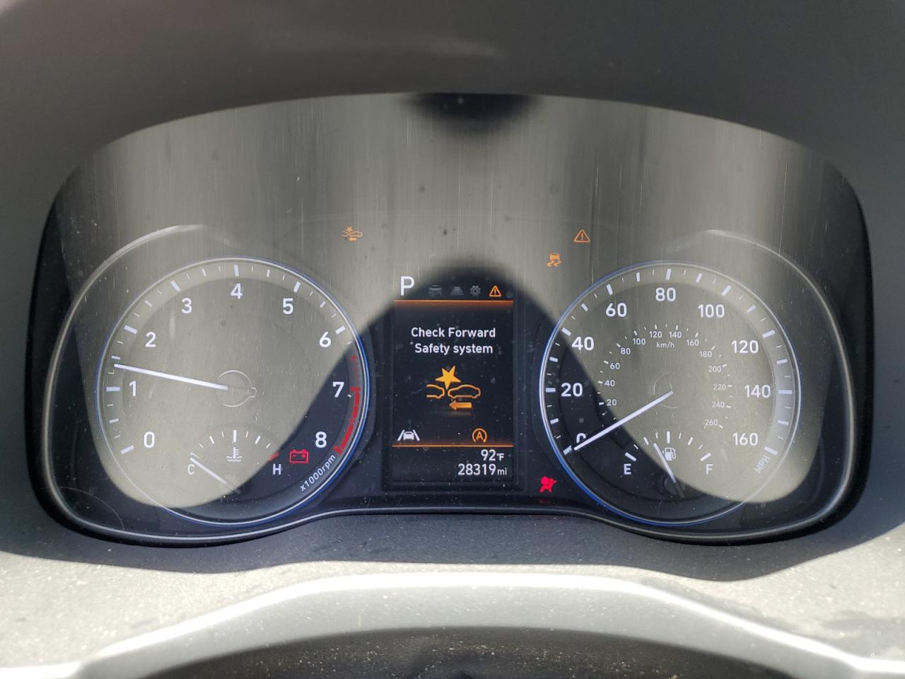 Photo 8 VIN: KM8K62AB4PU982519 - HYUNDAI KONA 