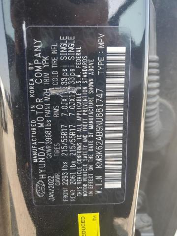 Photo 12 VIN: KM8K62AB9NU881747 - HYUNDAI KONA SEL 