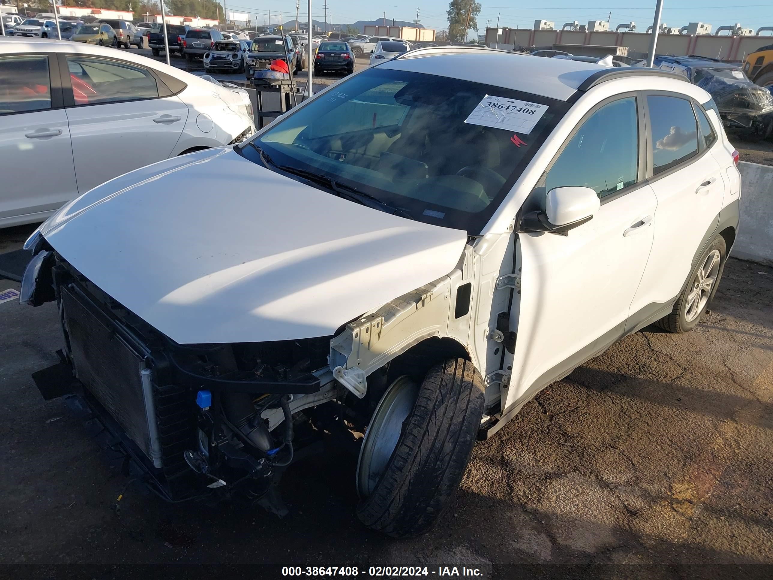 Photo 1 VIN: KM8K62AB9NU901155 - HYUNDAI KONA 