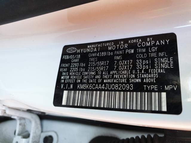 Photo 9 VIN: KM8K6CAA4JU082093 - HYUNDAI KONA 