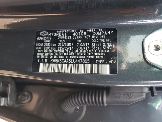 Photo 9 VIN: KM8K6CAA5LU447805 - HYUNDAI KONA SEL P 