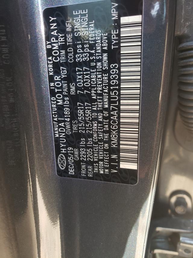 Photo 9 VIN: KM8K6CAA7LU519393 - HYUNDAI KONA 