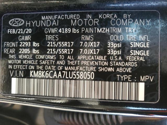 Photo 12 VIN: KM8K6CAA7LU558050 - HYUNDAI KONA 