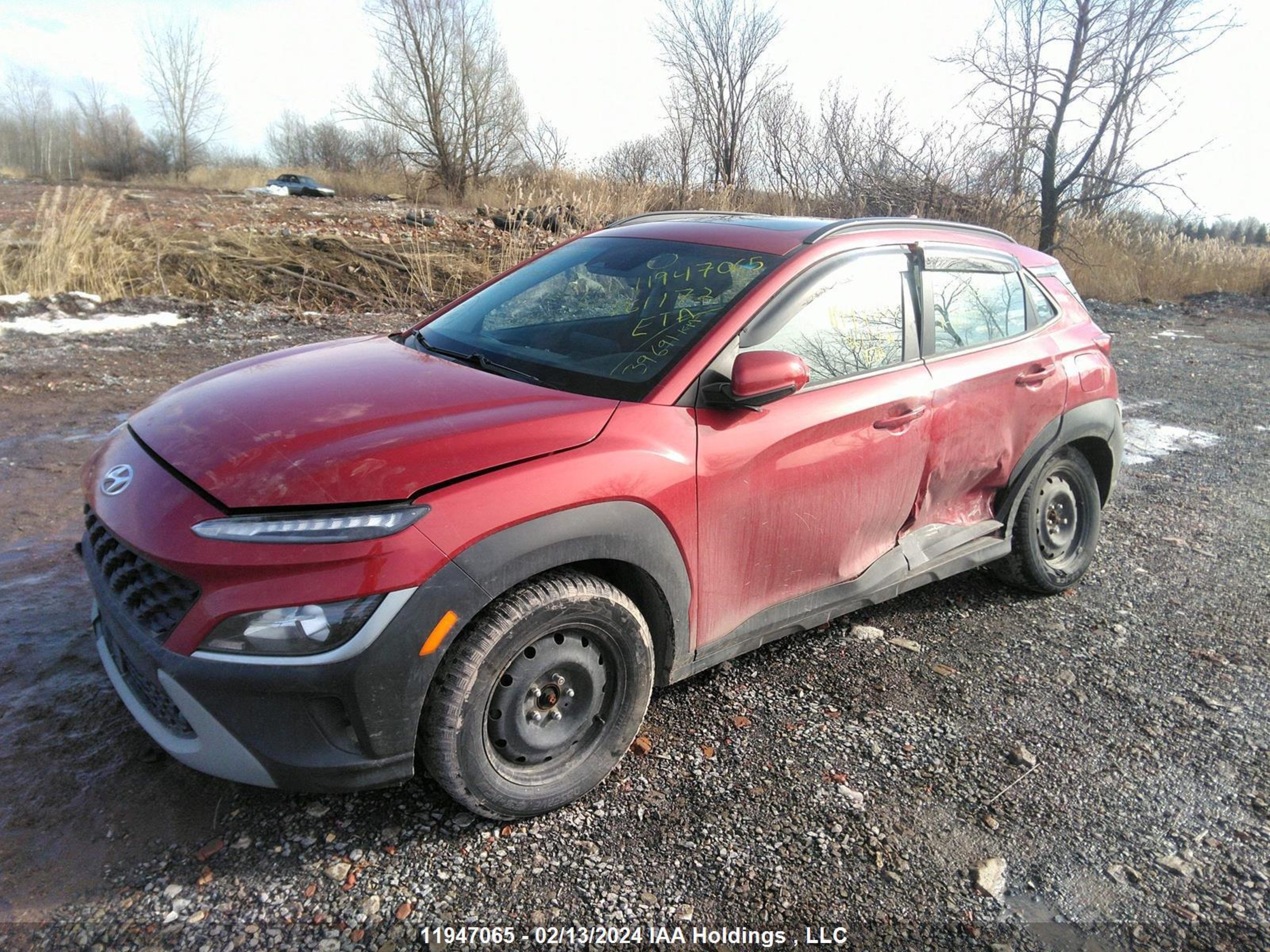 Photo 1 VIN: KM8K6CAB1NU761172 - HYUNDAI KONA 