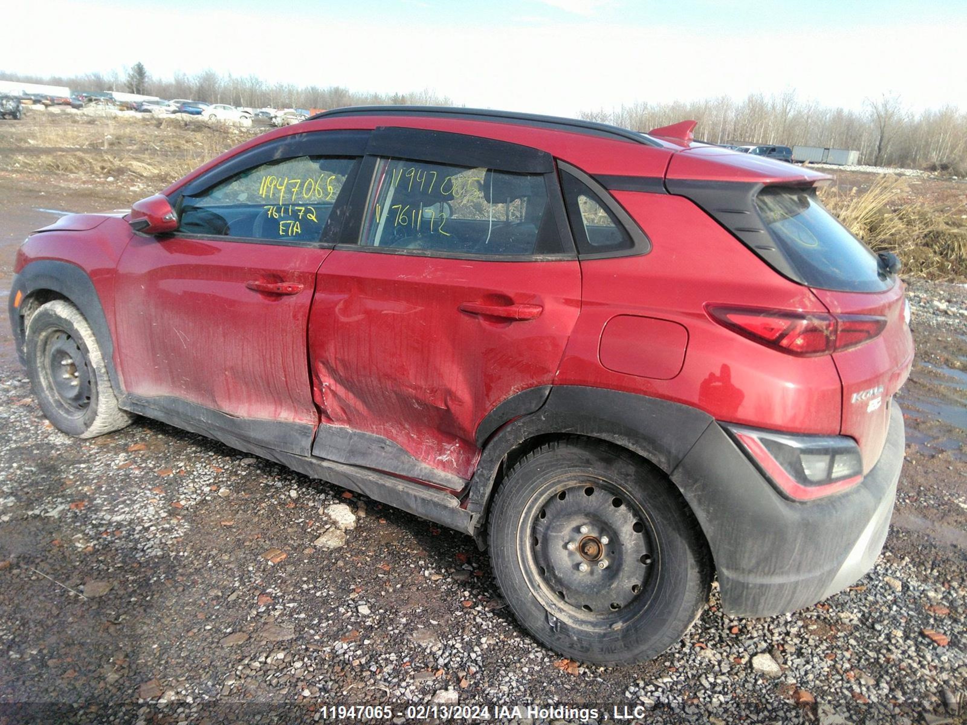 Photo 2 VIN: KM8K6CAB1NU761172 - HYUNDAI KONA 