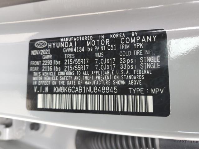 Photo 11 VIN: KM8K6CAB1NU848845 - HYUNDAI KONA 