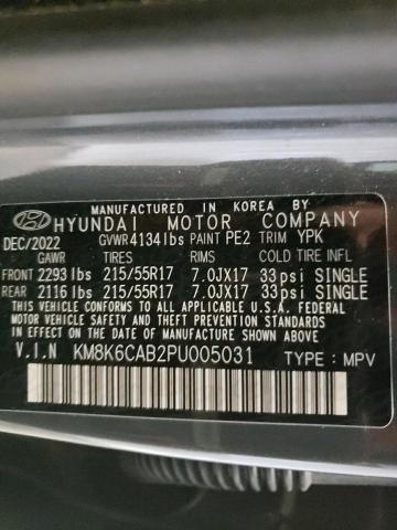 Photo 13 VIN: KM8K6CAB2PU005031 - HYUNDAI KONA 