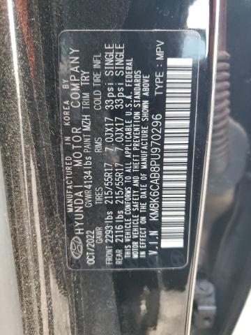 Photo 11 VIN: KM8K6CAB8PU970296 - HYUNDAI KONA SEL 