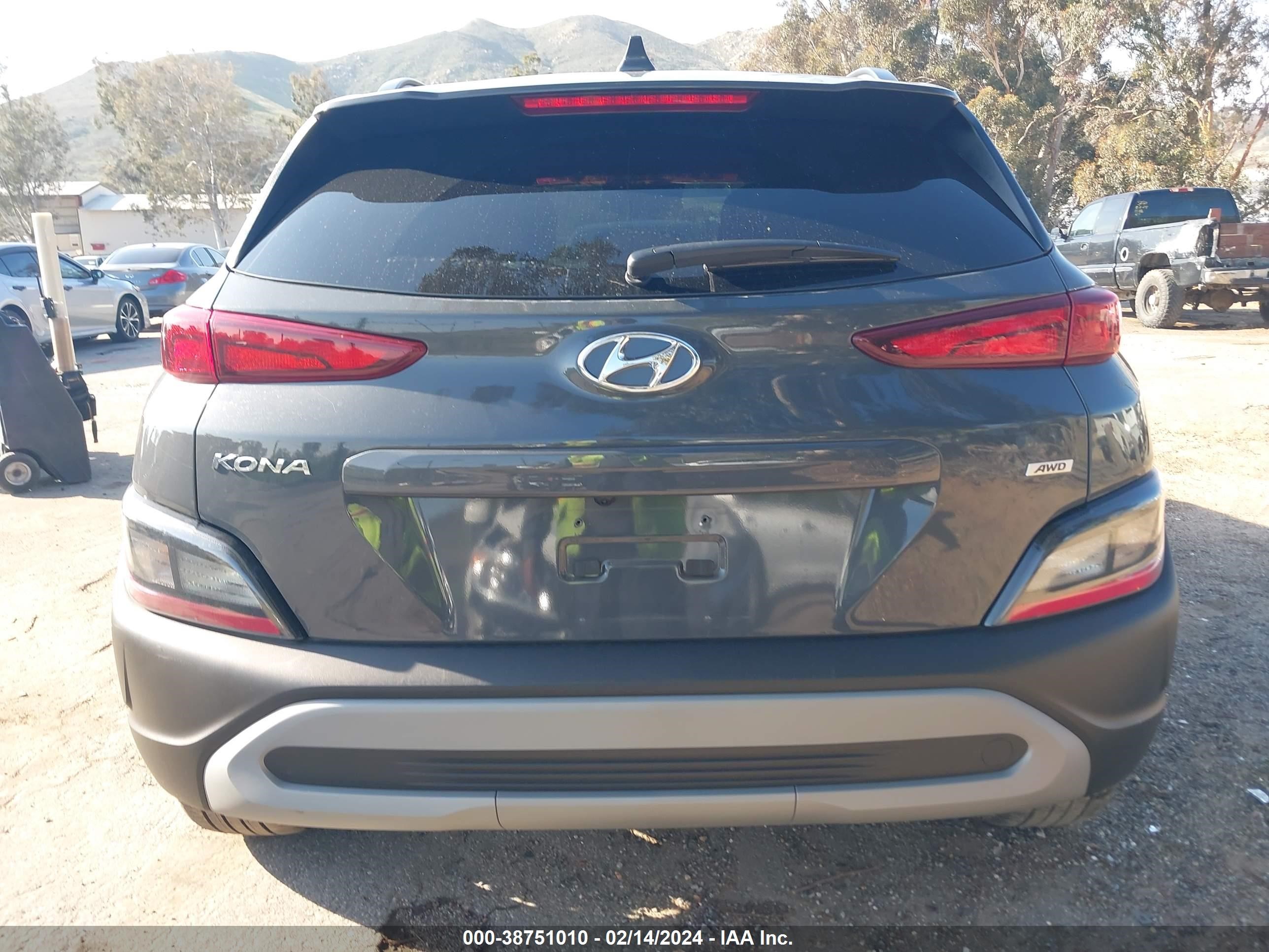 Photo 14 VIN: KM8K6CAB9PU037135 - HYUNDAI KONA 