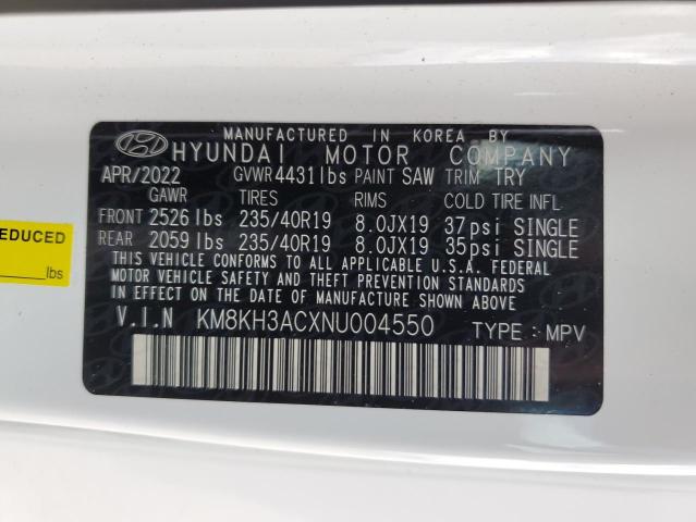 Photo 13 VIN: KM8KH3ACXNU004550 - HYUNDAI KONA N BAS 