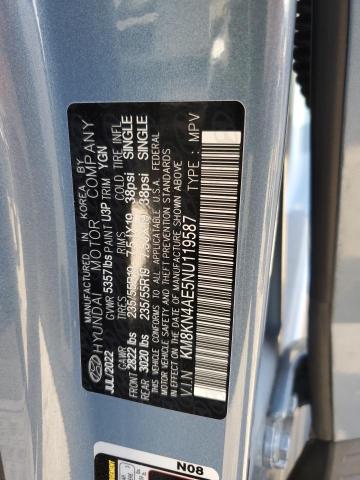 Photo 12 VIN: KM8KN4AE5NU119587 - HYUNDAI IONIQ 5 