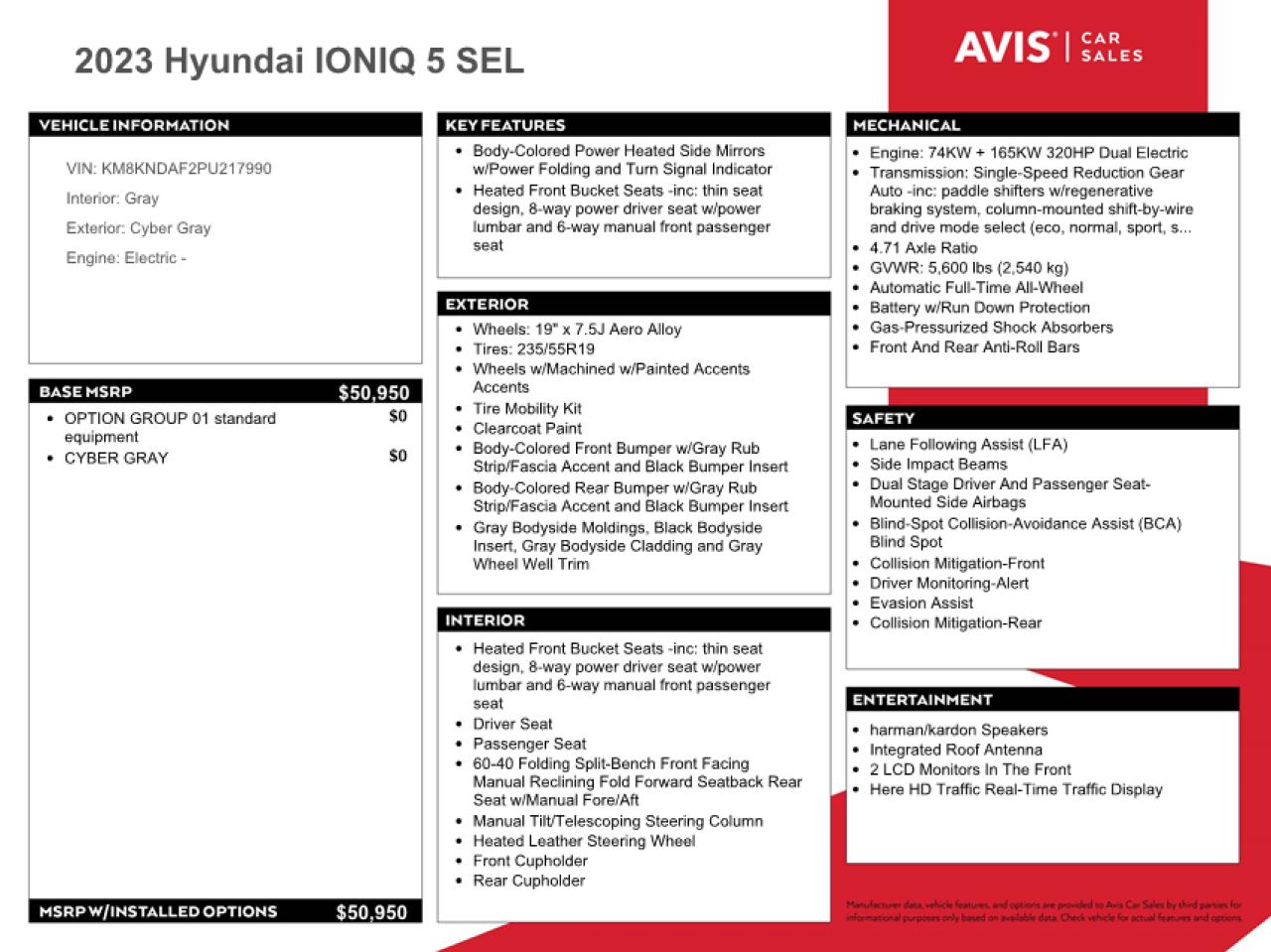 Photo 12 VIN: KM8KNDAF2PU217990 - HYUNDAI IONIQ 