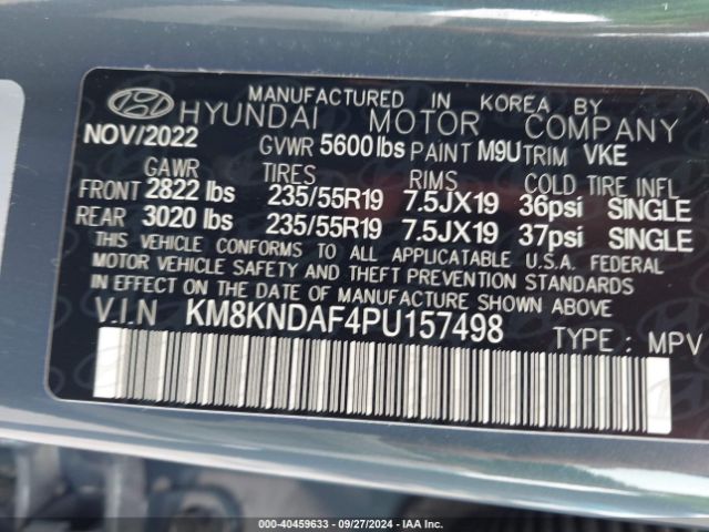 Photo 8 VIN: KM8KNDAF4PU157498 - HYUNDAI IONIQ 5 