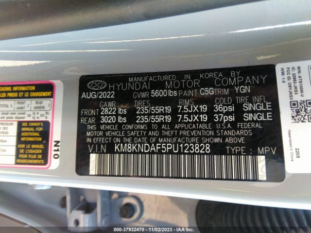 Photo 8 VIN: KM8KNDAF5PU123828 - HYUNDAI IONIQ 5 