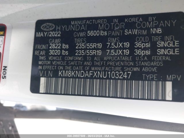 Photo 8 VIN: KM8KNDAFXNU103247 - HYUNDAI IONIQ 5 