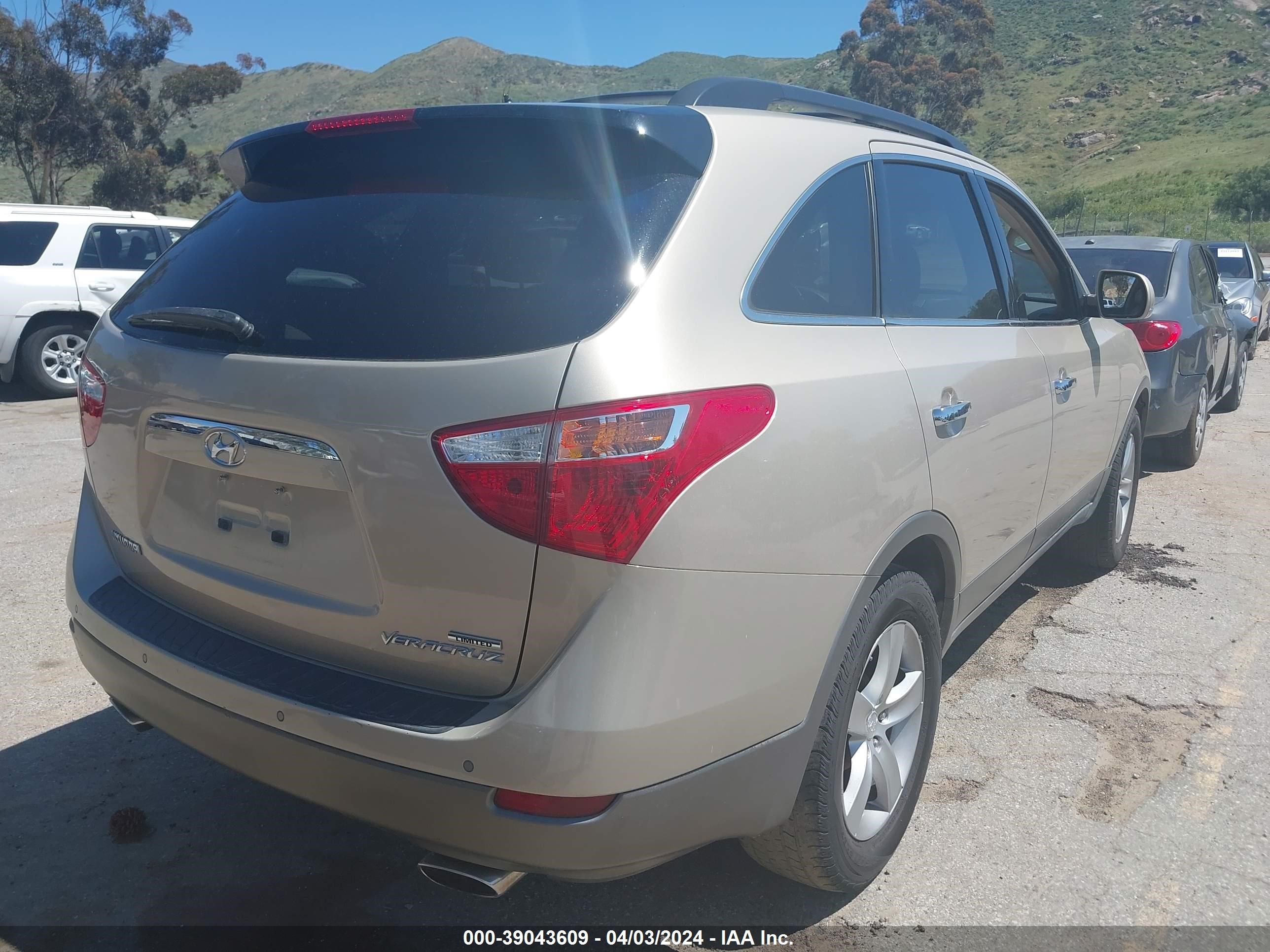 Photo 3 VIN: KM8NU13C67U022900 - HYUNDAI VERACRUZ 