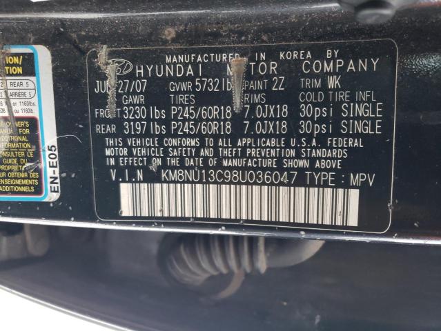 Photo 12 VIN: KM8NU13C98U036047 - HYUNDAI VERACRUZ 