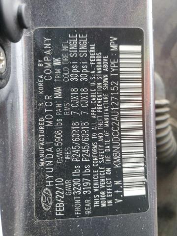 Photo 11 VIN: KM8NUDCC2AU127152 - HYUNDAI VERACRUZ 